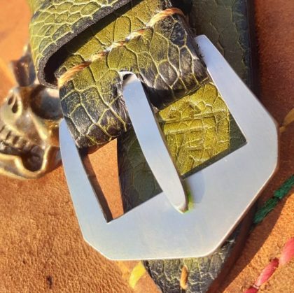 Sew-In SS316 Shield Buckle